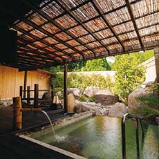 熊本県阿蘇の地下から湧く温泉水